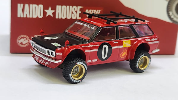 Chase Gold Wheels 1/64 MINI GT Datsun KAIDO 510 Wagon Surf