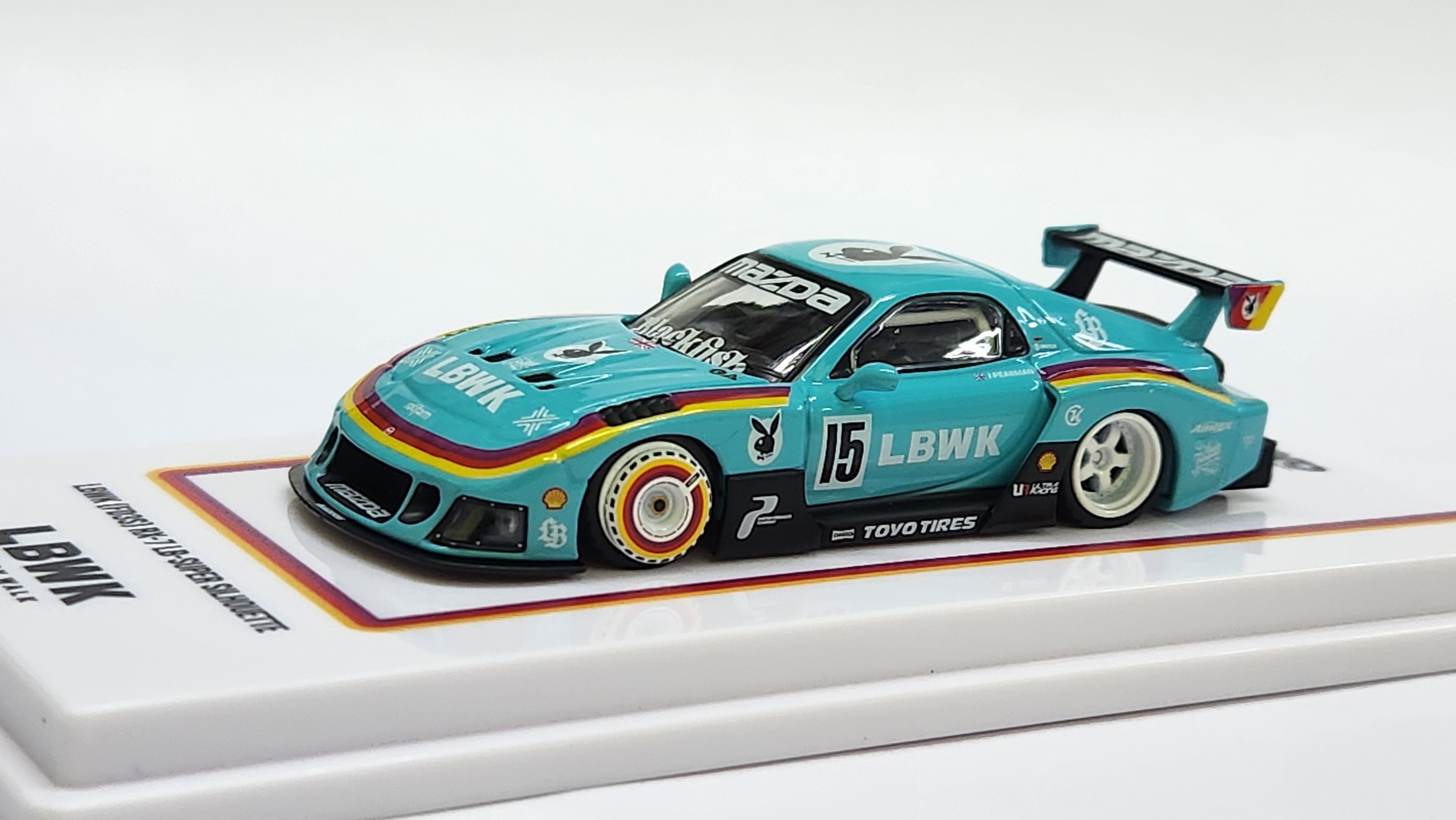 CHASE ! INNO64 1:64 LBWK Mazda RX7 FD3S LB-Super Silhouette
