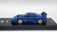 Chase 1:64 Inno64 Ferrari F40 LBWK Chrome Diecast