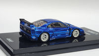 Chase 1:64 Inno64 Ferrari F40 LBWK Chrome Diecast