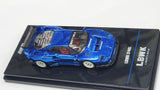 Chase 1:64 Inno64 Ferrari F40 LBWK Chrome Diecast