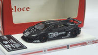1:64 Veloce Lamborghini Huracan LP610-4 LBWK Matt Black Gulf. Resin