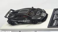 1:64 Veloce Lamborghini Huracan LP610-4 LBWK Matt Black Gulf. Resin