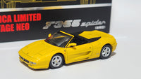 1:64 Tomica Limited Vintage Tomytec Ferrari F355 Spider Yellow Diecast