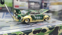 1:64 Pop Race Nissan Skyline C210 Kaido Racer Bosozoku Bape 30th Ann Bathing