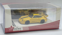 1:64 Fuelme Porsche 911 993 400R Gunter Works Hornet Yellow Resin