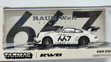 1:64 Tarmac Work Porsche 911 930 RWB Coastcycles Diecast