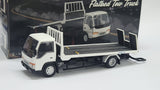 1:64 Yo Engine Start X Peako Isuzu Flatbed Tow Truck Diecast