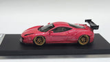 1:64 Veloce Ferrari 458 Italian LB Performance GT Wing Pink