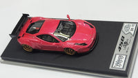 1:64 Veloce Ferrari 458 Italian LB Performance GT Wing Pink
