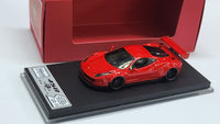 1:64 Veloce Ferrari 458 Italian LB Performance Red GT Wing. Resin.