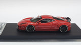 1:64 Veloce Ferrari 458 Italian Duck Tail LB Performance Red. Resin.