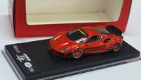 1:64 Veloce Ferrari 488 GTB LB Performance LBWK Metallic Orange Red. Resin