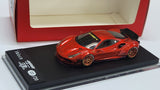 1:64 Veloce Ferrari 488 GTB LB Performance LBWK Metallic Orange Red. Resin