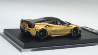 1:64 Veloce Ferrari 488 GTB LB Performance LBWK Matt Gold. Resin