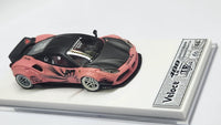 1:64 Veloce Ferrari 488 GTB LB Performance Glow in the dark Pink Resin.