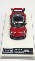 1:64 Veloce Honda NSX NA1 GT Wing Opened Headling LB Performance Mondza Red. Resin.