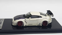 1:64 Veloce Nissan Skyline GT-R R35 LB Performance Pearl White. Resin.
