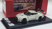 1:64 Veloce Nissan Skyline GT-R R35 LB Performance Silver. Resin.