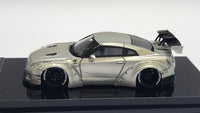 1:64 Veloce Nissan Skyline GT-R R35 LB Performance Silver. Resin.