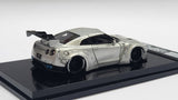 1:64 Veloce Nissan Skyline GT-R R35 LB Performance Silver. Resin.
