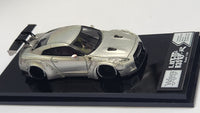 1:64 Veloce Nissan Skyline GT-R R35 LB Performance Silver. Resin.