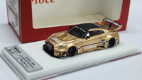 1:64 Veloce Nissan Skyline GT-R R35 35GT-RR LB Performance LBWK Matt Gold