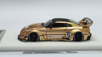 1:64 Veloce Nissan Skyline GT-R R35 35GT-RR LB Performance LBWK Matt Gold
