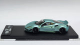 1:64 Veloce Ferrari 488 GTB LB Performance Metallic Neon Blue. Resin.