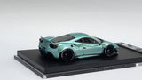 1:64 Veloce Ferrari 488 GTB LB Performance Metallic Neon Blue. Resin.