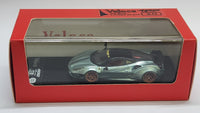 1:64 Veloce Ferrari 488 GTB LB Performance Ice Blue. Resin