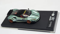 1:64 Veloce Ferrari 488 GTB LB Performance Ice Blue. Resin