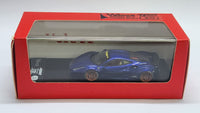 1:64 Veloce Ferrari 488 GTB LB Performance Metallic Blue. Resin.