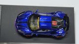 1:64 Veloce Ferrari 488 GTB LB Performance Metallic Blue. Resin.