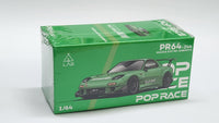 1:64 Pop Race Mazda RX-7 FD3S Re Amemiya Green. Taiwan Edition PR64024