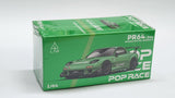 1:64 Pop Race Mazda RX-7 FD3S Re Amemiya Green. Taiwan Edition PR64024
