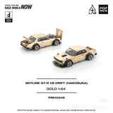 1:64 Pop Race Nissan Skyline GT-R V8 Drift HAKOSKA. Taiwan Edition PR640248
