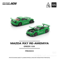 1:64 Pop Race Mazda RX-7 FD3S Re Amemiya Green. Taiwan Edition PR64024