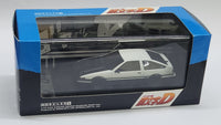 1:43 Modeler's Toyota Sprinter Trueno AE86 Initials D Fujiwara Takumi White Resin