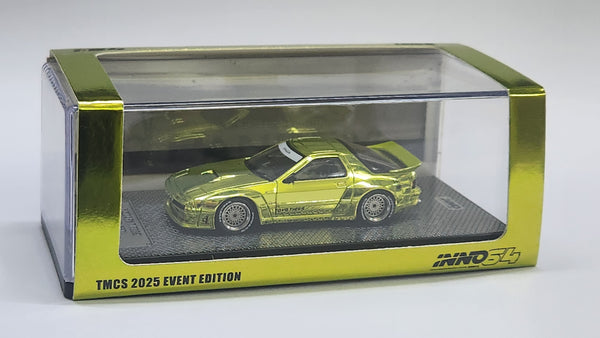 Chase 1:64 inno64 Mazda RX-7 FC3S Pandem Aero TMCS model car show Malaysia 2025