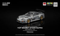 1:64 Pop Race Toyota GT300 Supra Top Secret Raw Metal. Hong Kong Vintage Diecast Expo 2025. PR640332. Diecast.