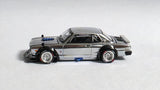 1:64 Pop Race Nissan Skyline GT-R V8 Drift (Hakusuka) Silver Chrome 330. Hong Kong Toy Car Salon 2025.