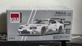 1:64 Pop Race Toyota GT300 Supra Top Secret Raw Metal. Hong Kong Vintage Diecast Expo 2025. PR640332. Diecast.