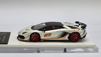 1:64 Veloce x Apex Studio Lamborghini Aventador SVJ Matt Pearl White