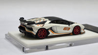 1:64 Veloce x Apex Studio Lamborghini Aventador SVJ Matt Pearl White