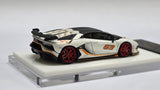 1:64 Veloce x Apex Studio Lamborghini Aventador SVJ Matt Pearl White