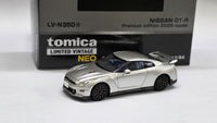 1:64 Tomica Limited Vintage Tomytec LV-N350a Nissan Skyline GT-R R35 Premium Edition 2025 model Silver Diecast