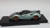 1:64 Veloce Ferrari 488 GTB LB Performance LBWK Ice Blue
