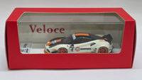 1:64 Veloce Ferrari 488 GULF White/Orange LB Performance LBWK