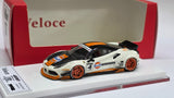 1:64 Veloce Ferrari 488 GULF White/Orange LB Performance LBWK